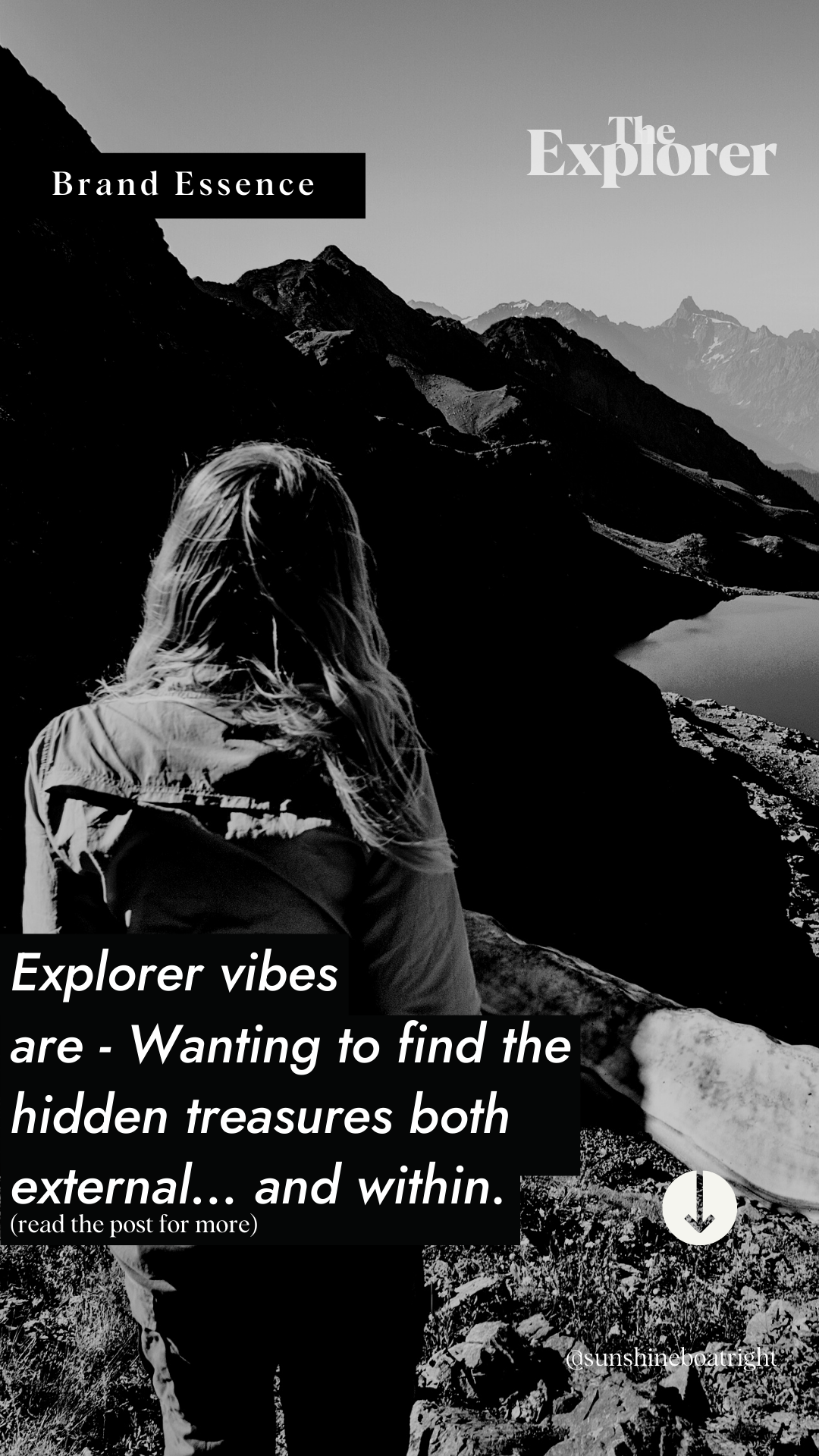 Brand Archetype Essence: Explorer vibes are wanting to find the hidden treasures both external and within
