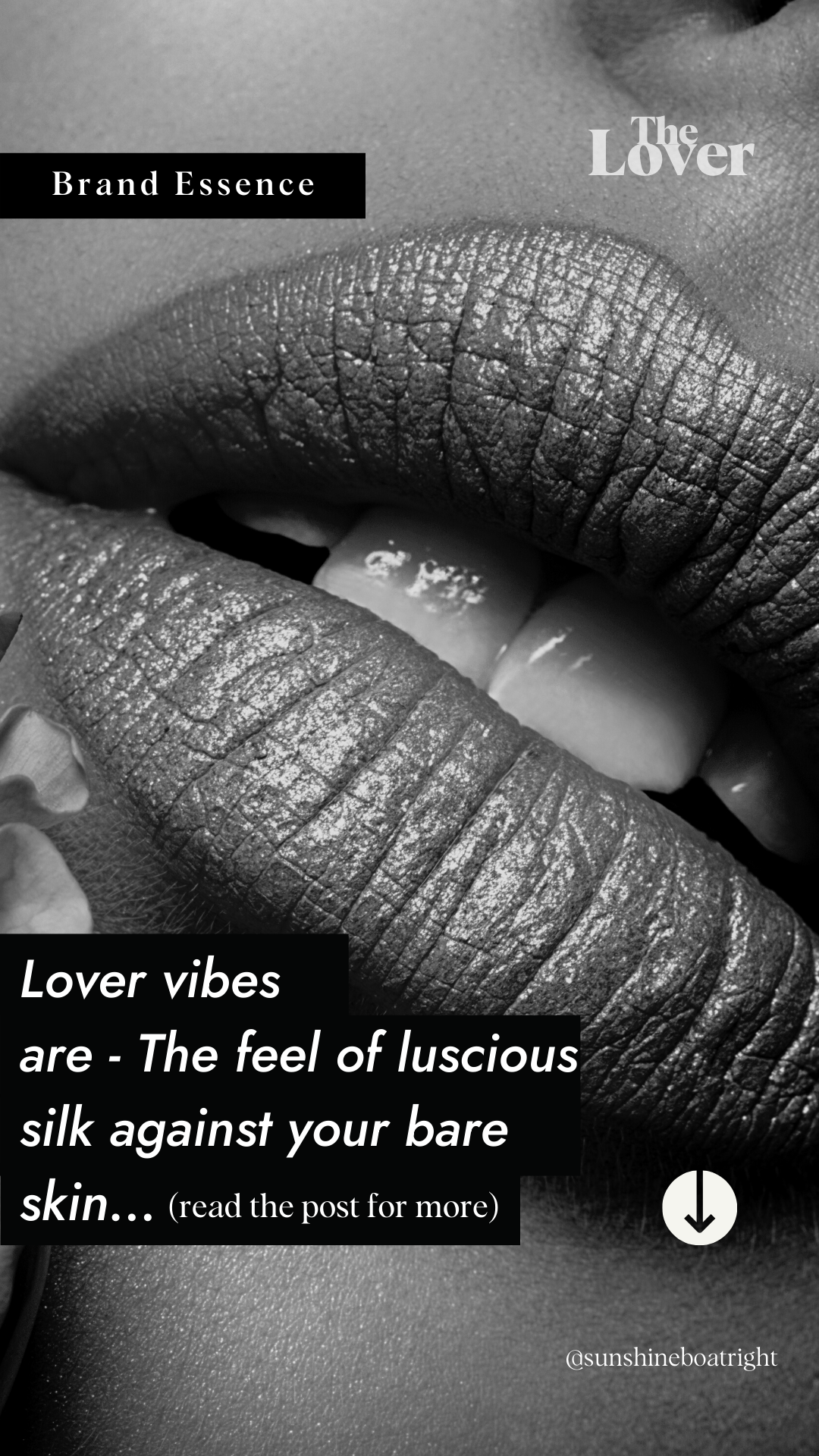 Brand Archetype Essence: Lover vibes are the feel of luscious silk against your bare skin
