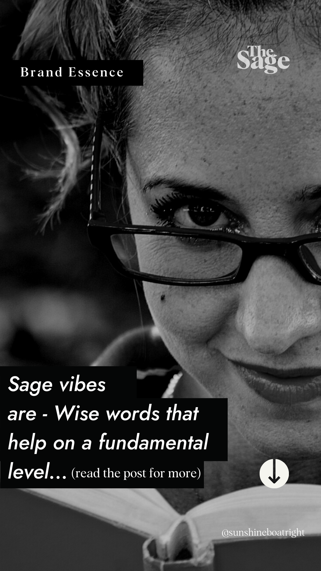 Brand Archetype Essence: Sage vibes are wise words that help on a fundamental level